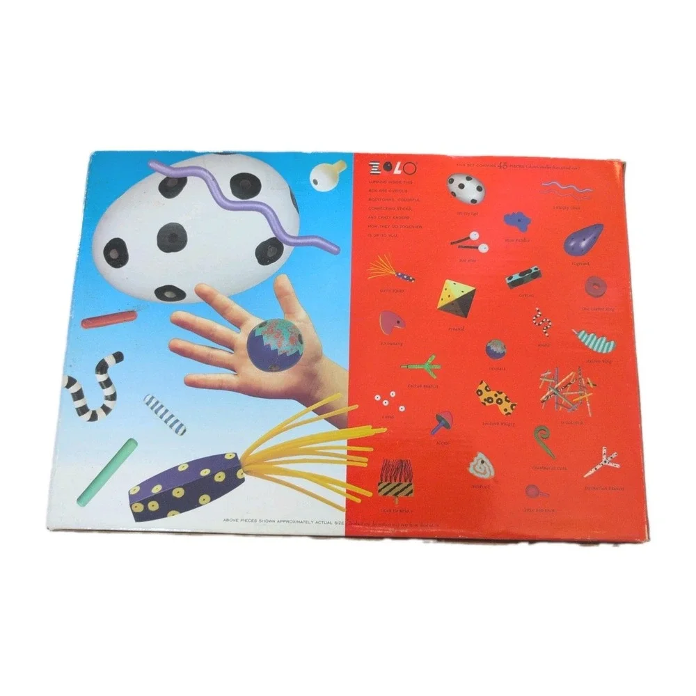 ZOLO A Creative Building Set by Wild Planet 1997 45 Piece Set - New